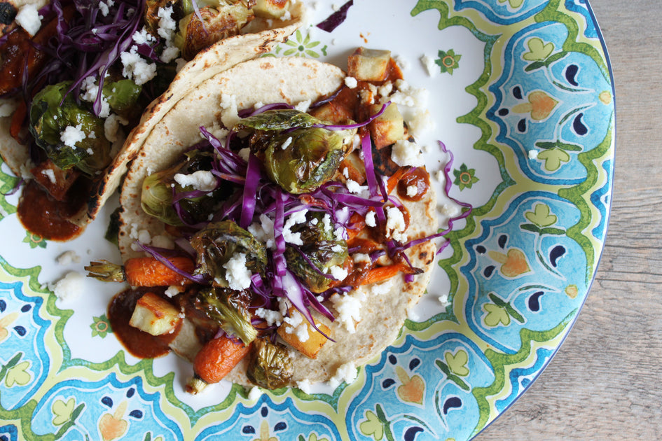 Roasted Vegetable Tacos – SALSAOLOGY Mexican Simmer Sauces