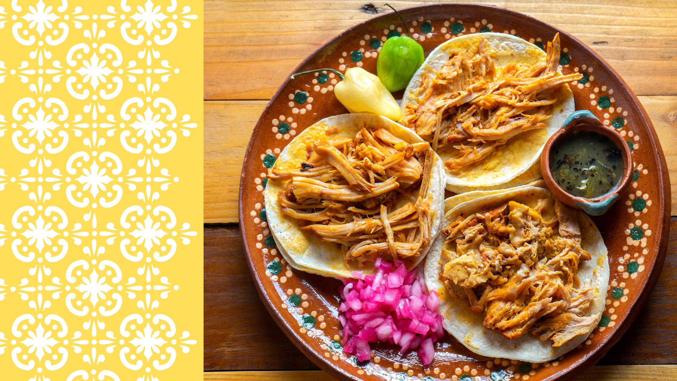 Chicken Pibil Tacos