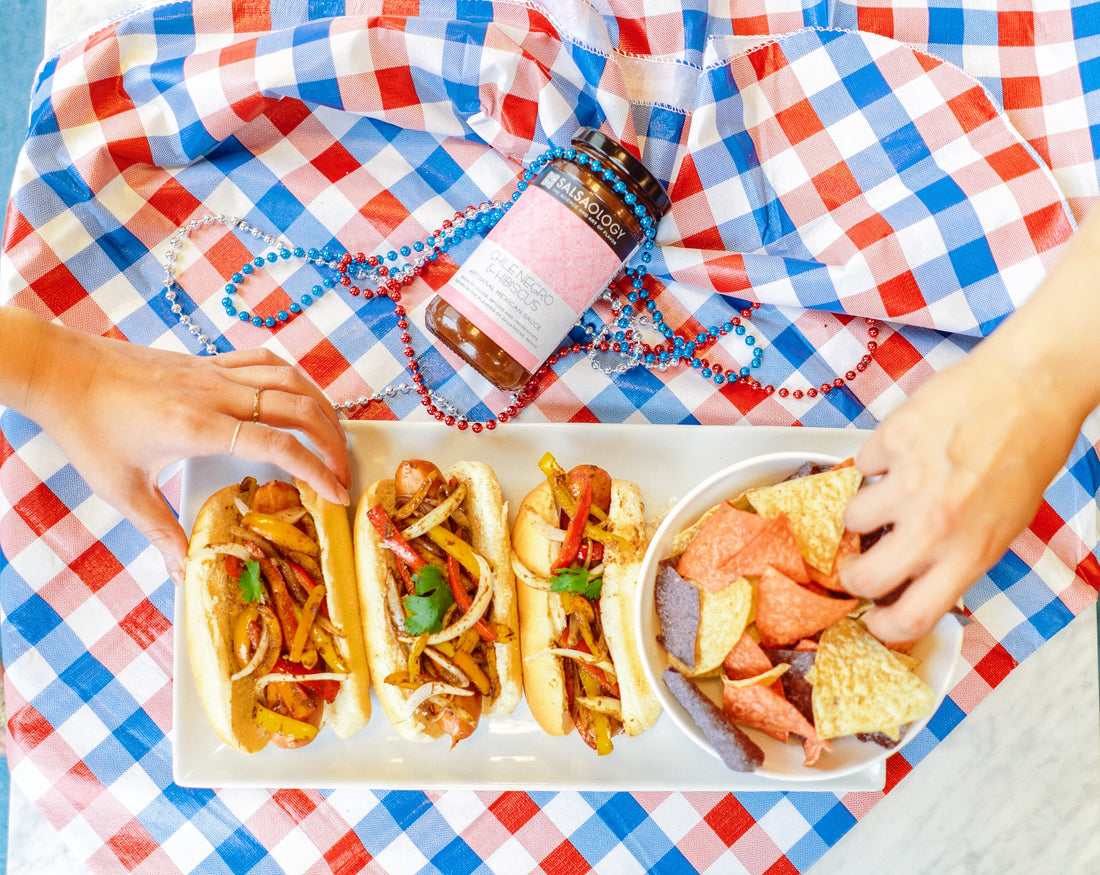 Fajita Hot Dogs