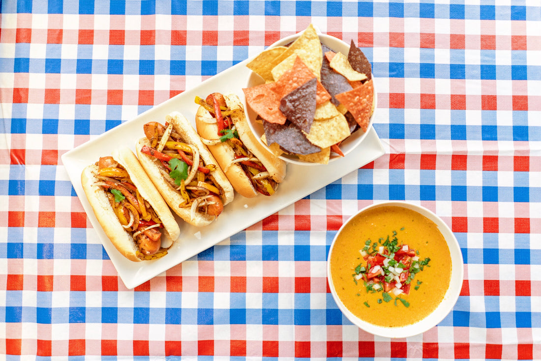 Red, White, and Food!