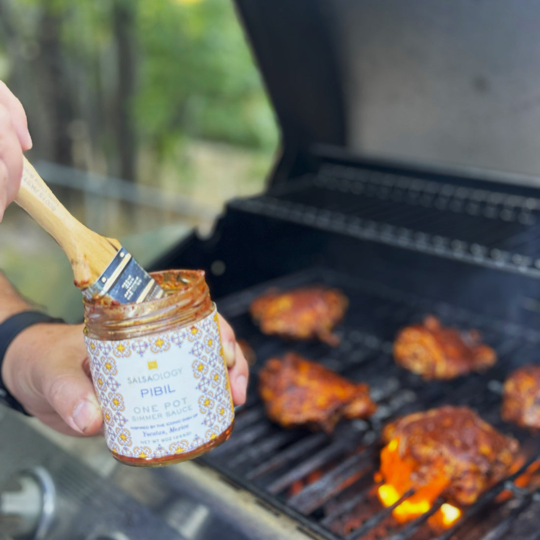 Grilled Chicken Yucatan Style {Pollo Asado a la Yucatan}