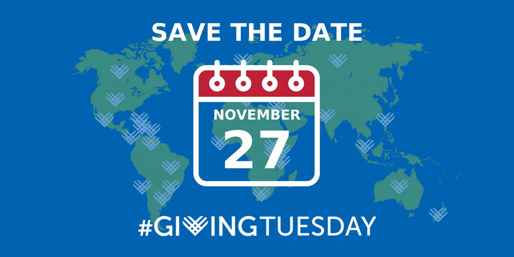 Kick Off The Season of Giving with #GIVINGTUESDAY