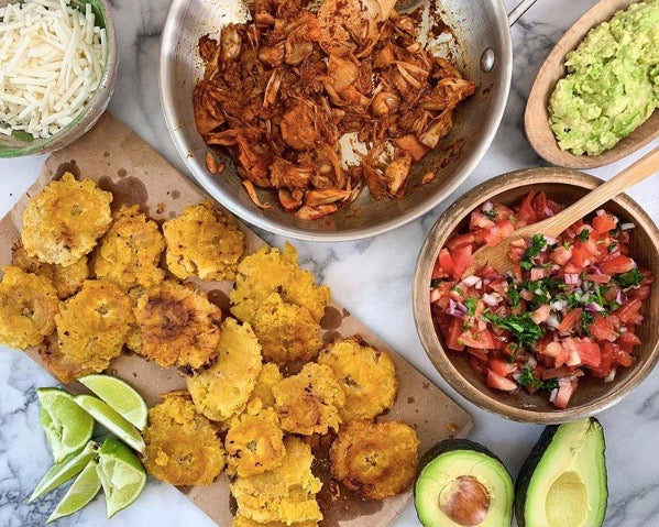 Jackfruit Tostones Nachos