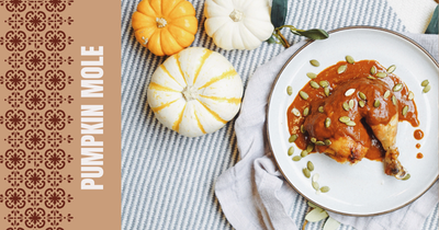 Easy Pumpkin Mole Chicken | 10-Minute Fall Dinner Recipe