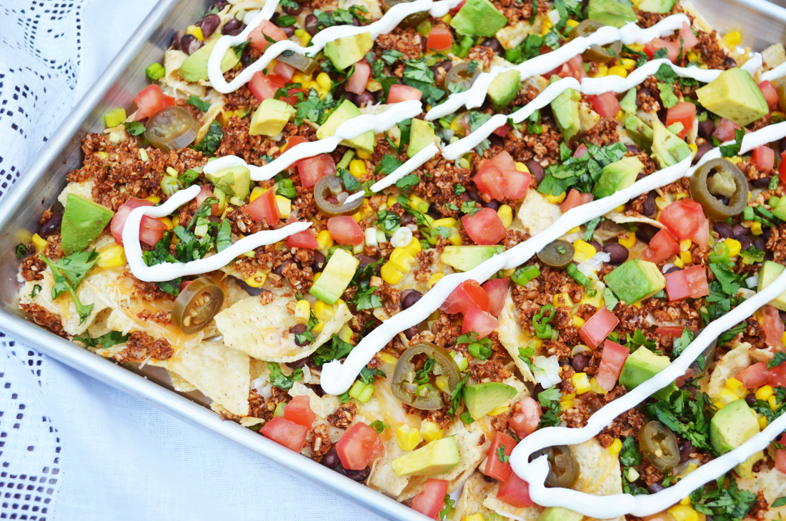 Cauliflower "Chorizo" Nachos